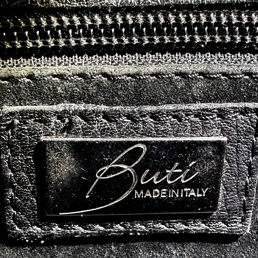 Vintage Buti Italy Leather Handbag Purse