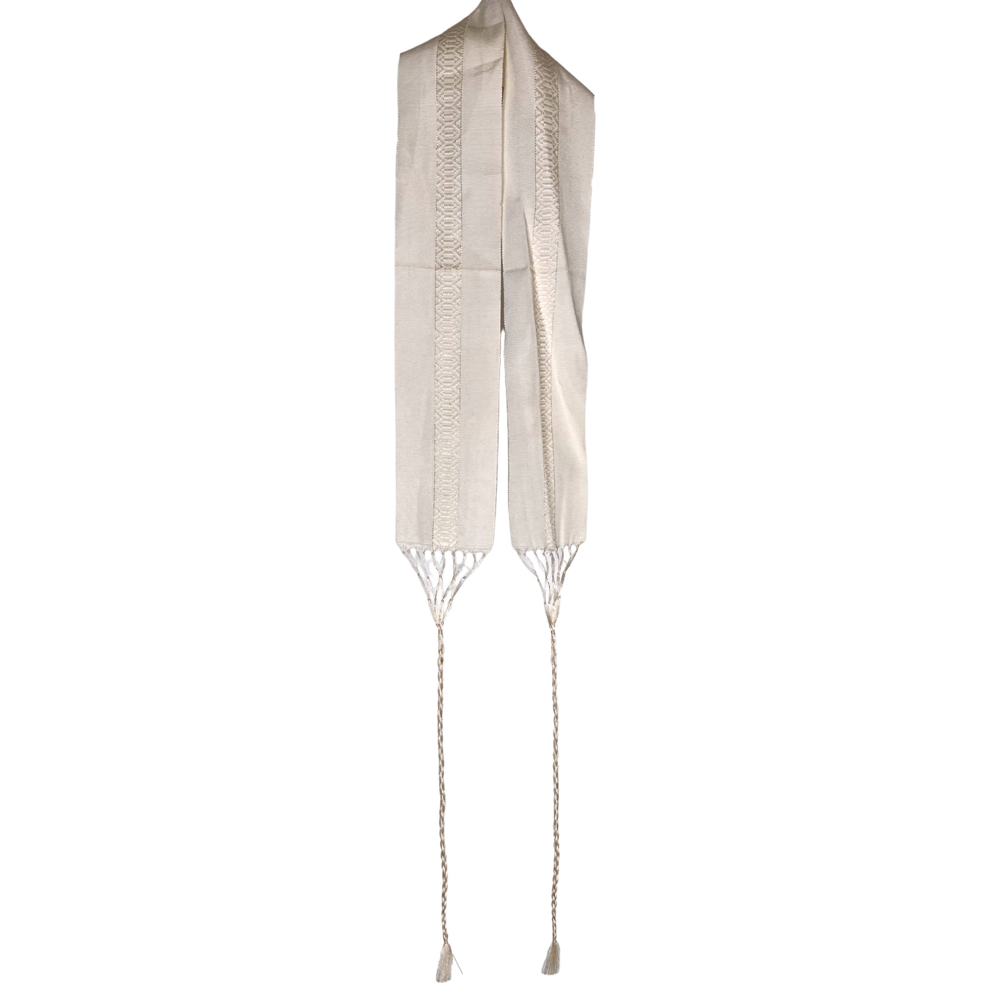 Vintage Silk Kimono Dressing Gown w Gold Butterflies Size L