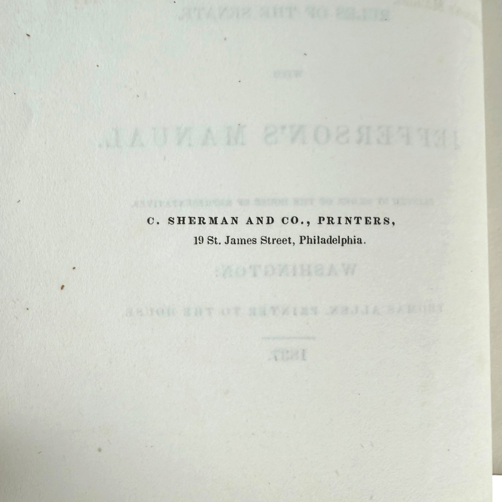 c sherman printers philadelphia