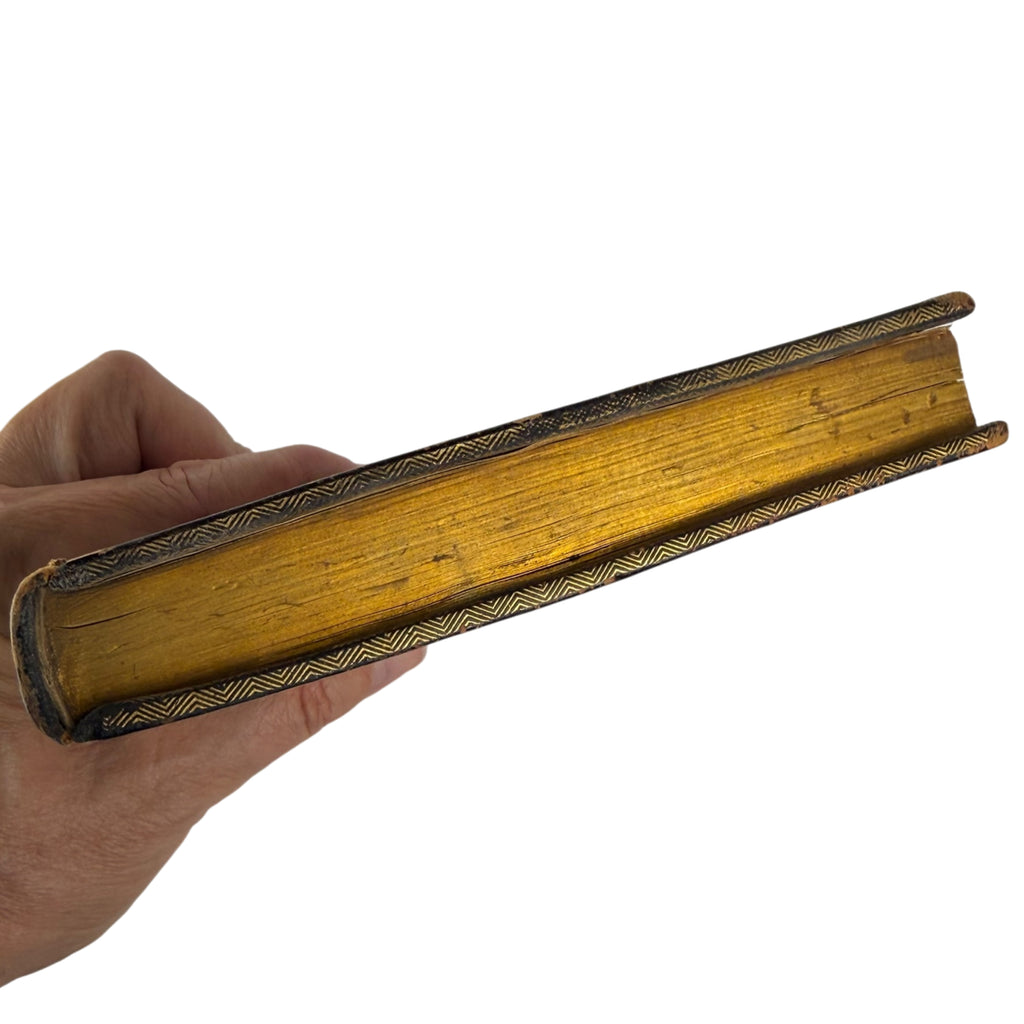 gilt edges to 1837 congressional rules book