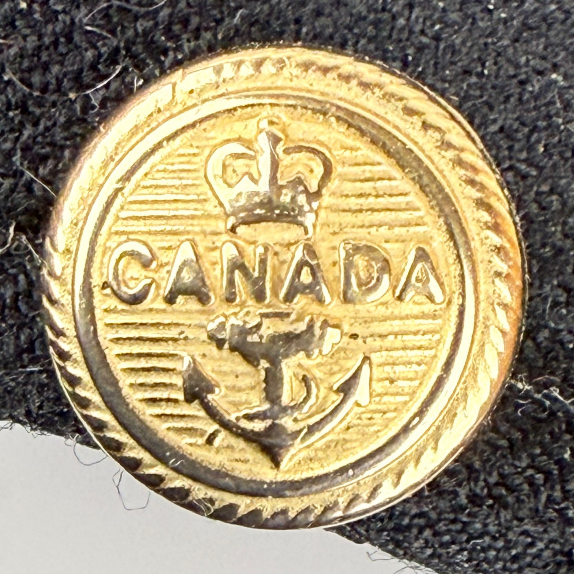 canada navy button