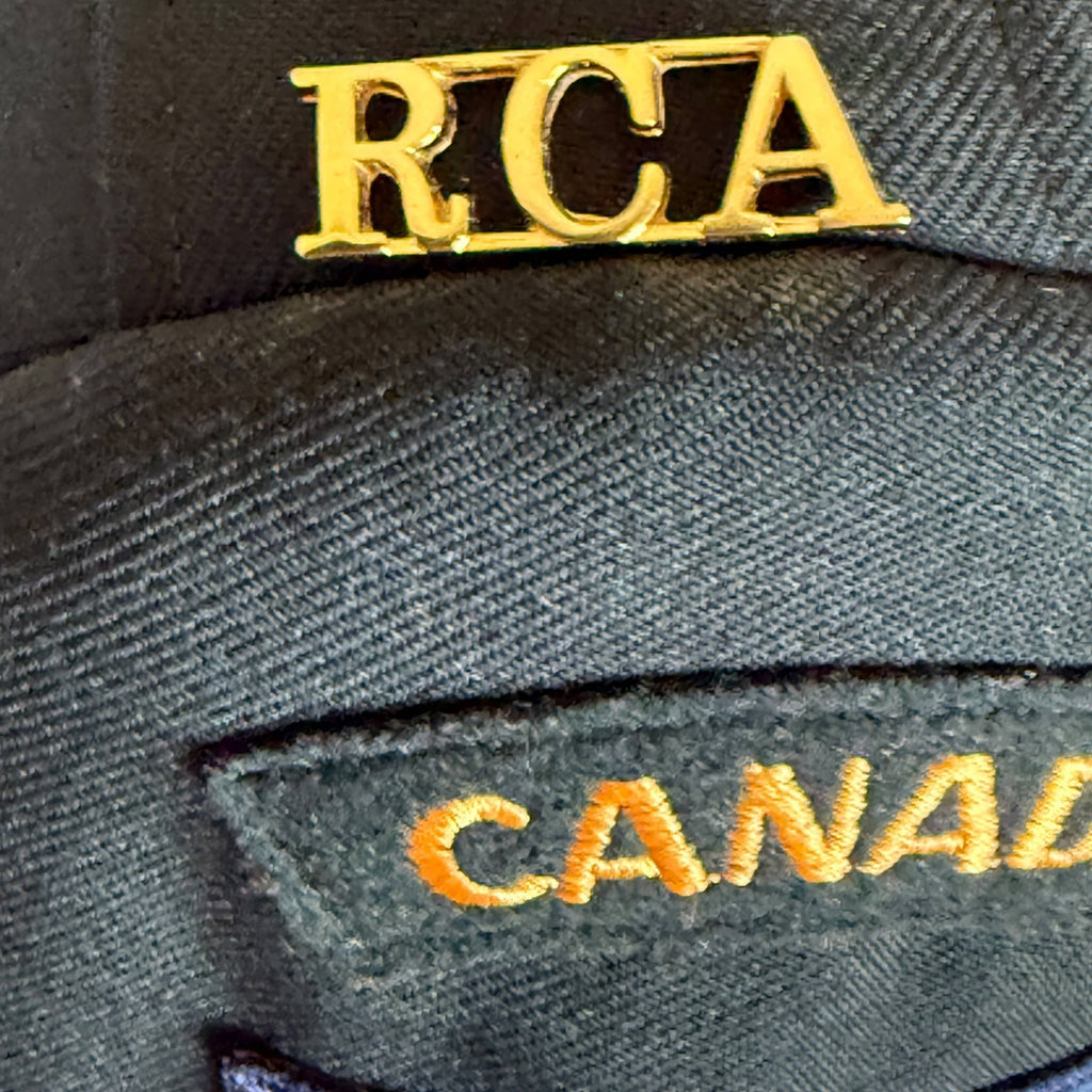 Canadian Armed Forces DEU Tunic RCA 34th Regiment Insignia L