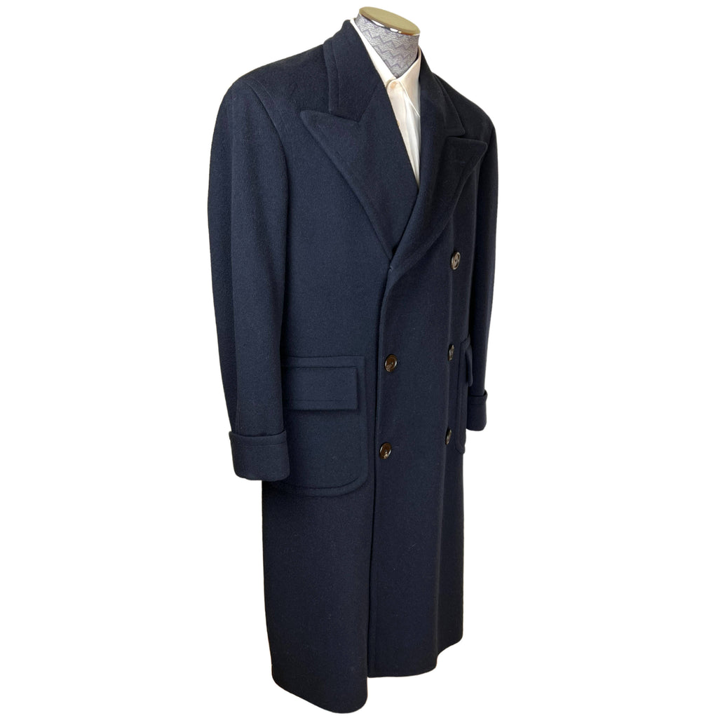 Vintage Pure Baby Camel Hair Overcoat Mens Coat Crotti Italy