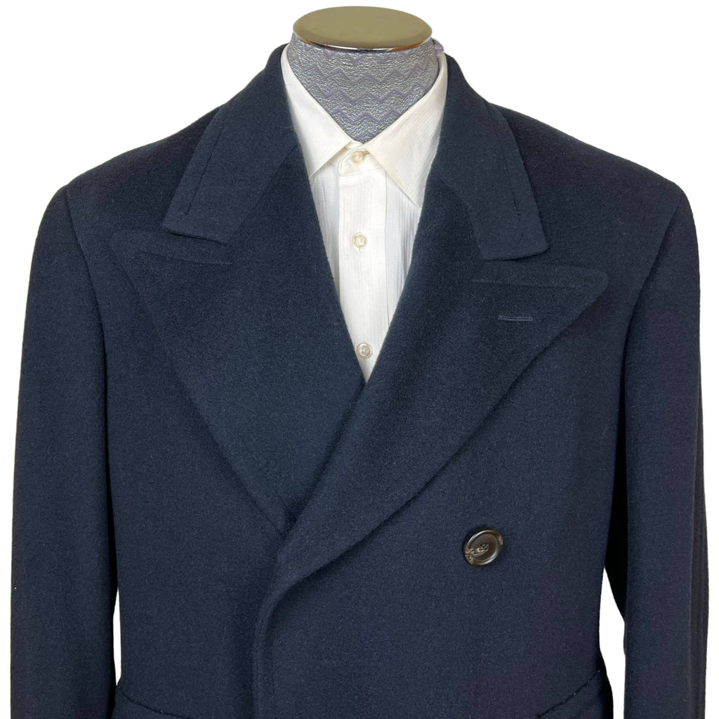 Vintage Pure Baby Camel Hair Overcoat Mens Coat Crotti Italy