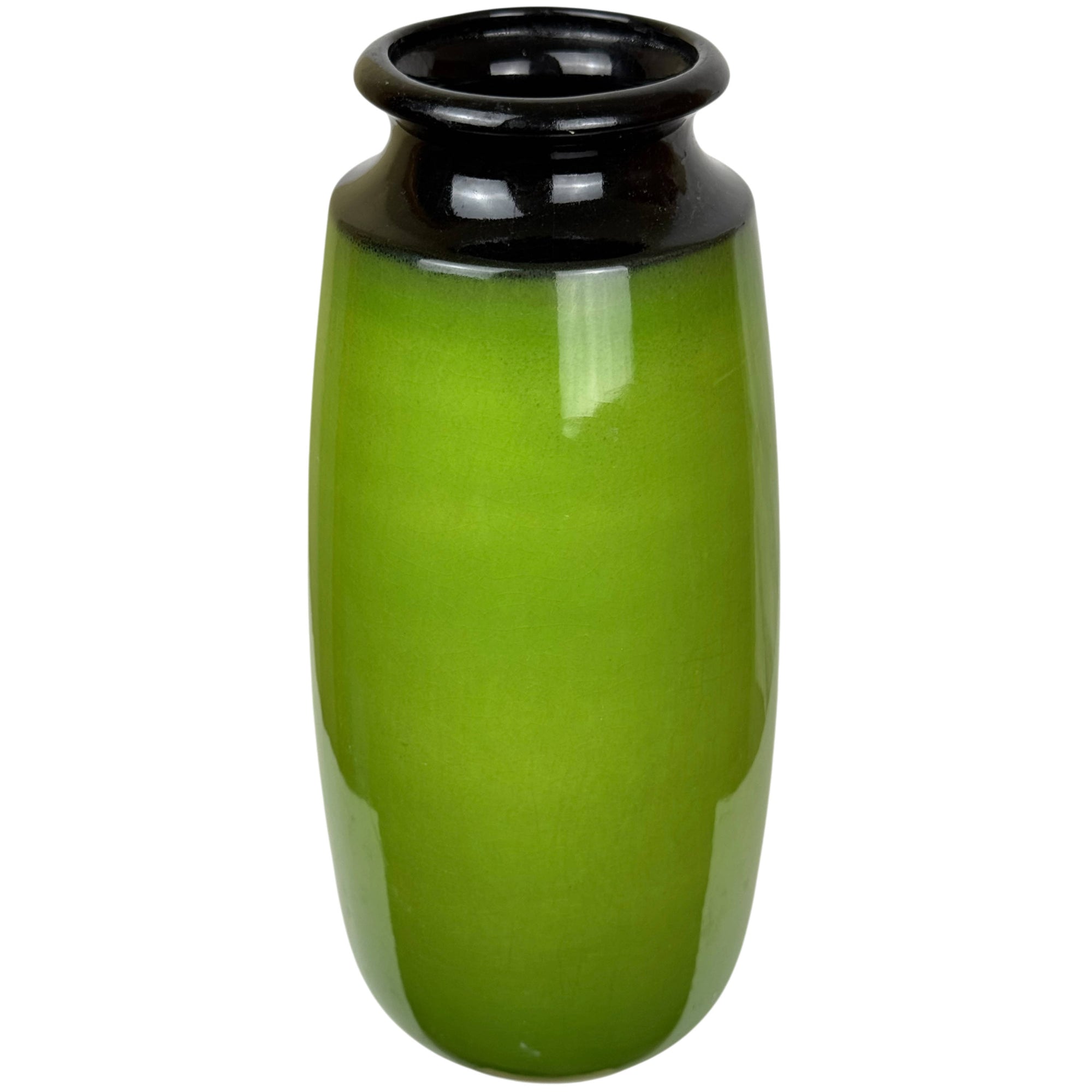 beauce pottery vase c-3054 by jean cartier