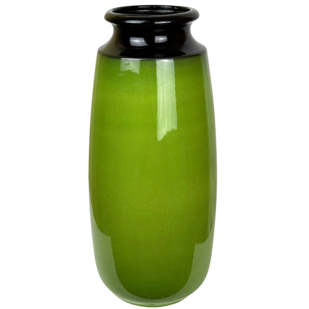 Vintage Jean Cartier Céramiques de Beauce Vase C-3054 Green and Black Glaze