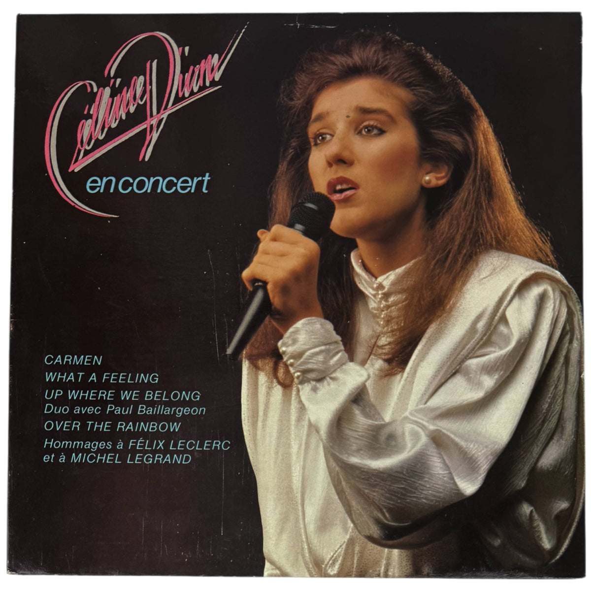 Céline Dion En Concert 1985 vinyl LP