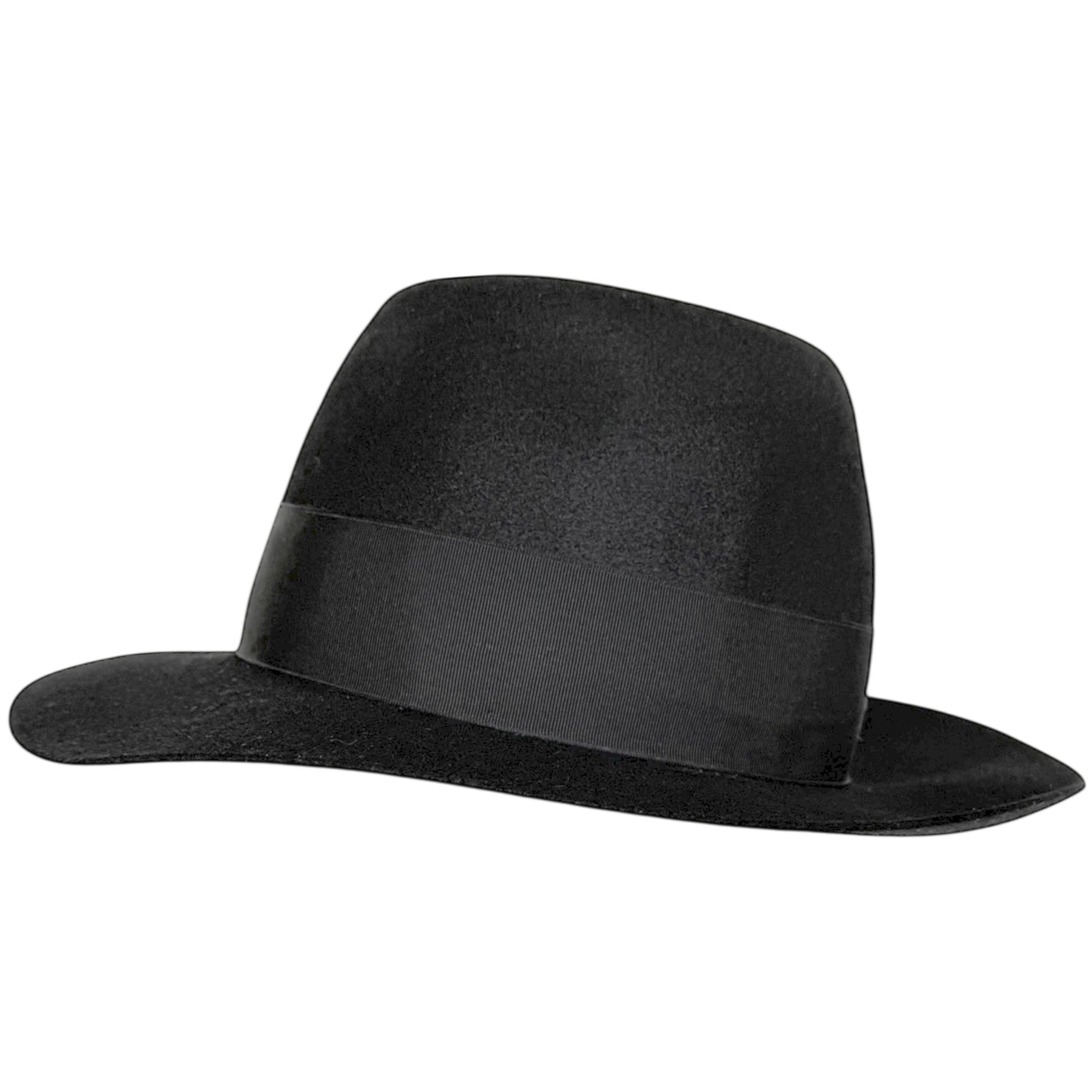 1980s Vintage Celine Paris Fur Felt Fedora Ladies Hat Size 7