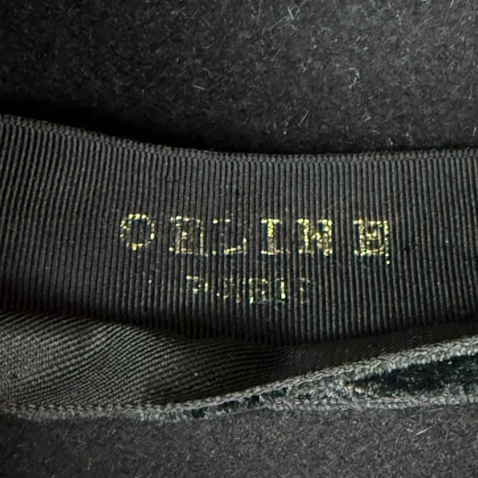 1980s Vintage Celine Paris Fur Felt Fedora Ladies Hat Size 7