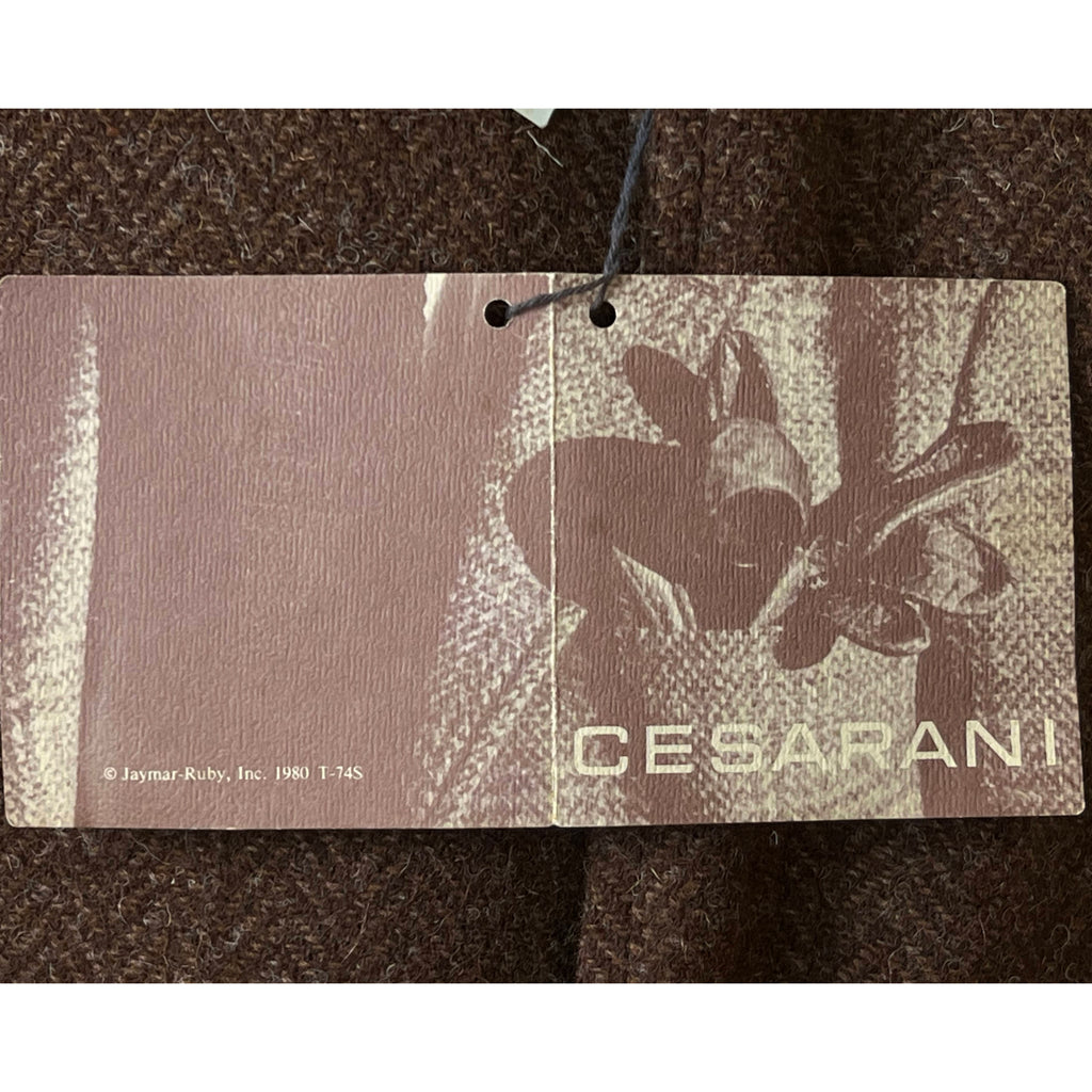 Vintage 1980 Sal Cesarani Reversible Jacket NWT Size M