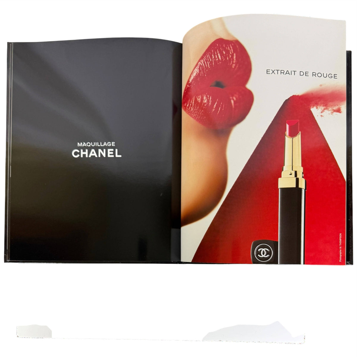 Chanel Maquillage Extrait de Rouge lipstick advertisement 1998