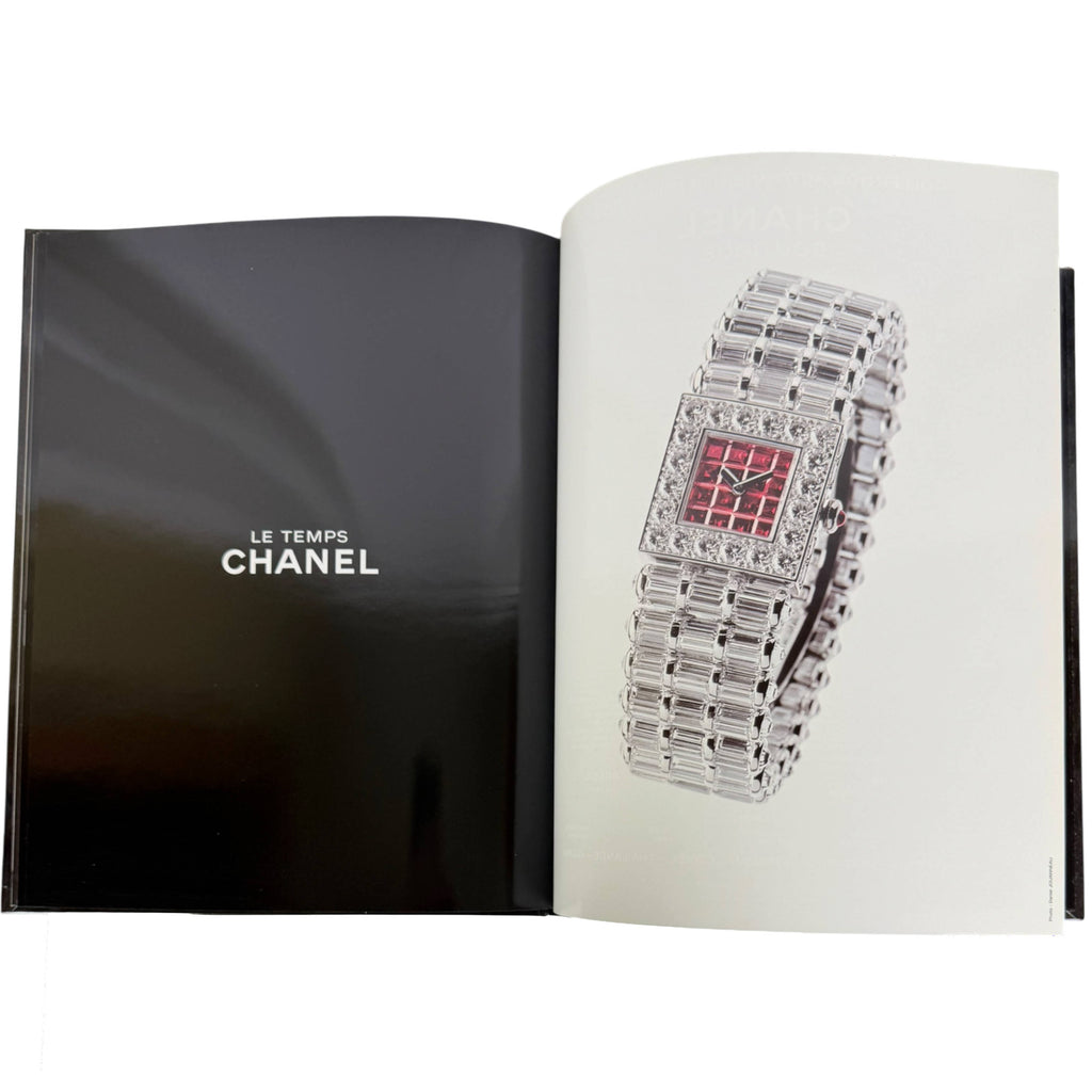 Le Temps Chanel jewellery watch advertisement from 1998 catalogue