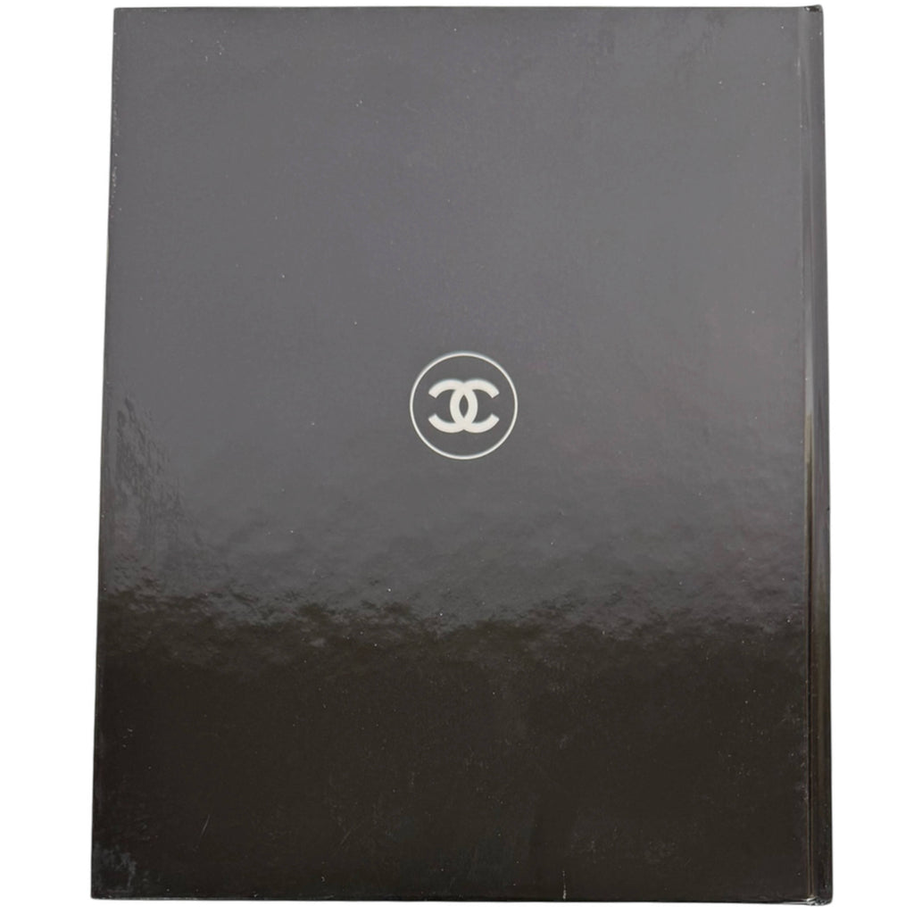 Back cover of vintage Chanel Boutique 1998 hardcover fashion catalogue