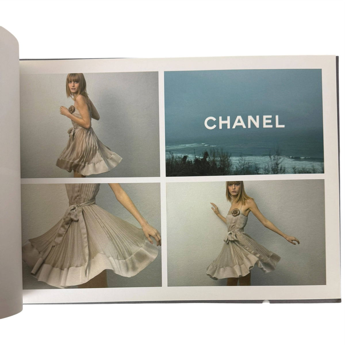 Chanel Fall Winter 2001 Karl Lagerfeld photography evening dress