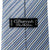 Charvet Tie Mens Silk Necktie Place Vendome Blue Grey Stripe