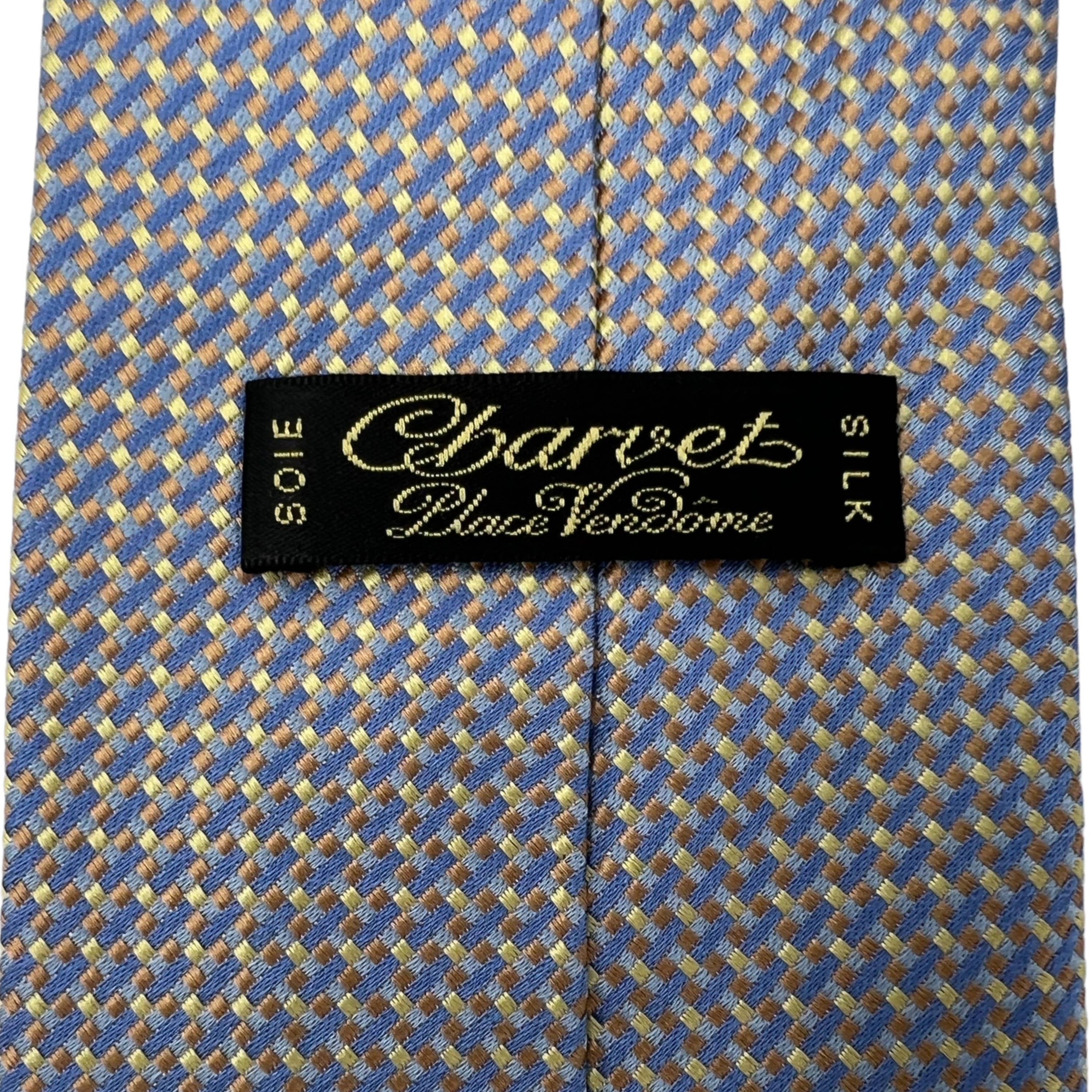 Charvet Tie Mens Woven Silk Necktie Place Vendome Paris – Poppy's