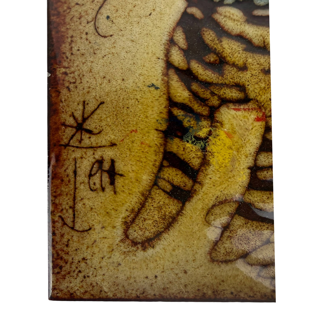 signature on joyce morgan design for chelsea pottery