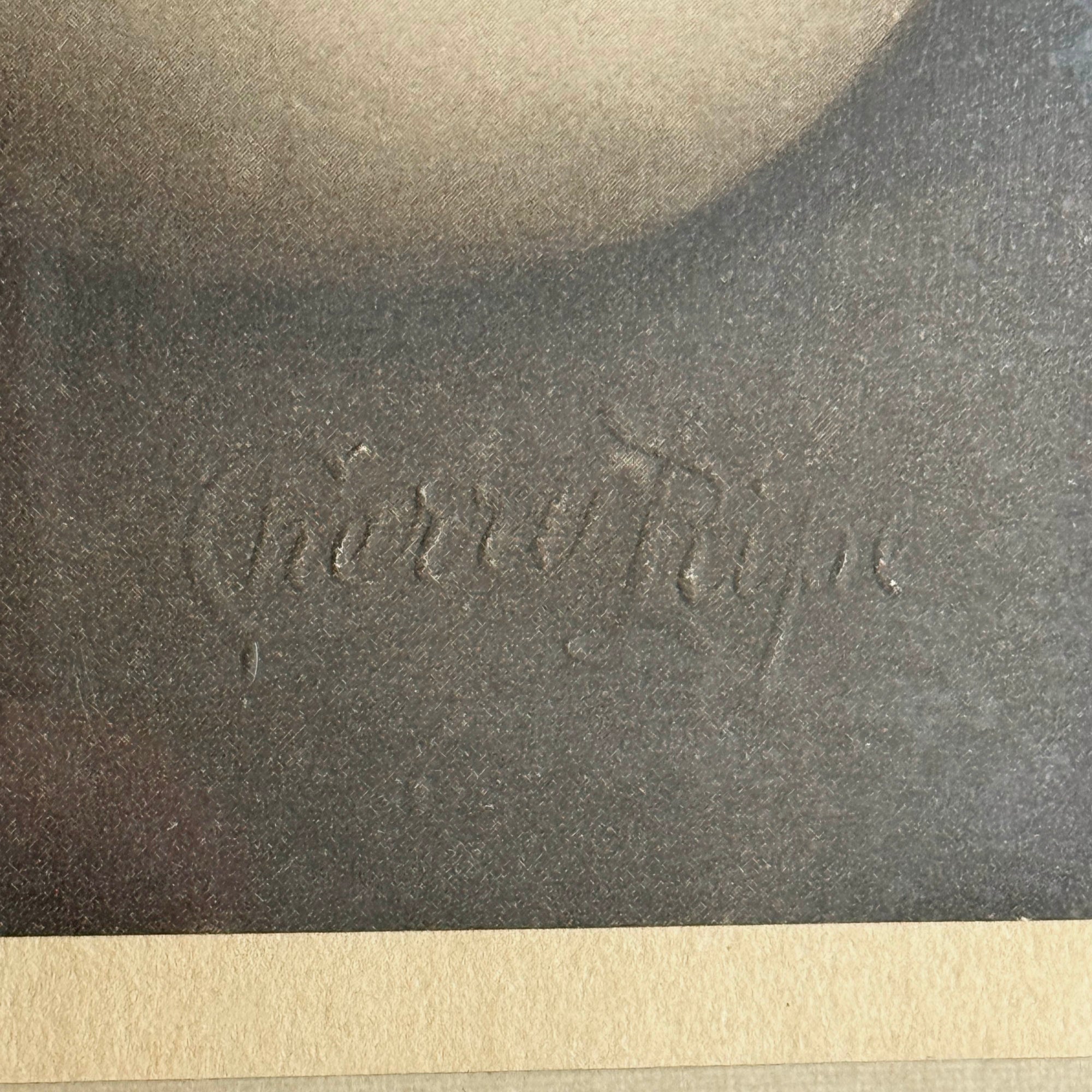 Period marking on Cherry Ripe photographic print