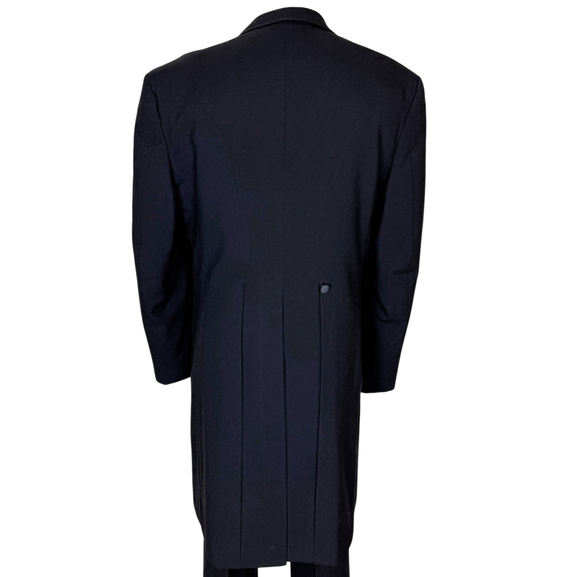 back view of demetrios tailcoat