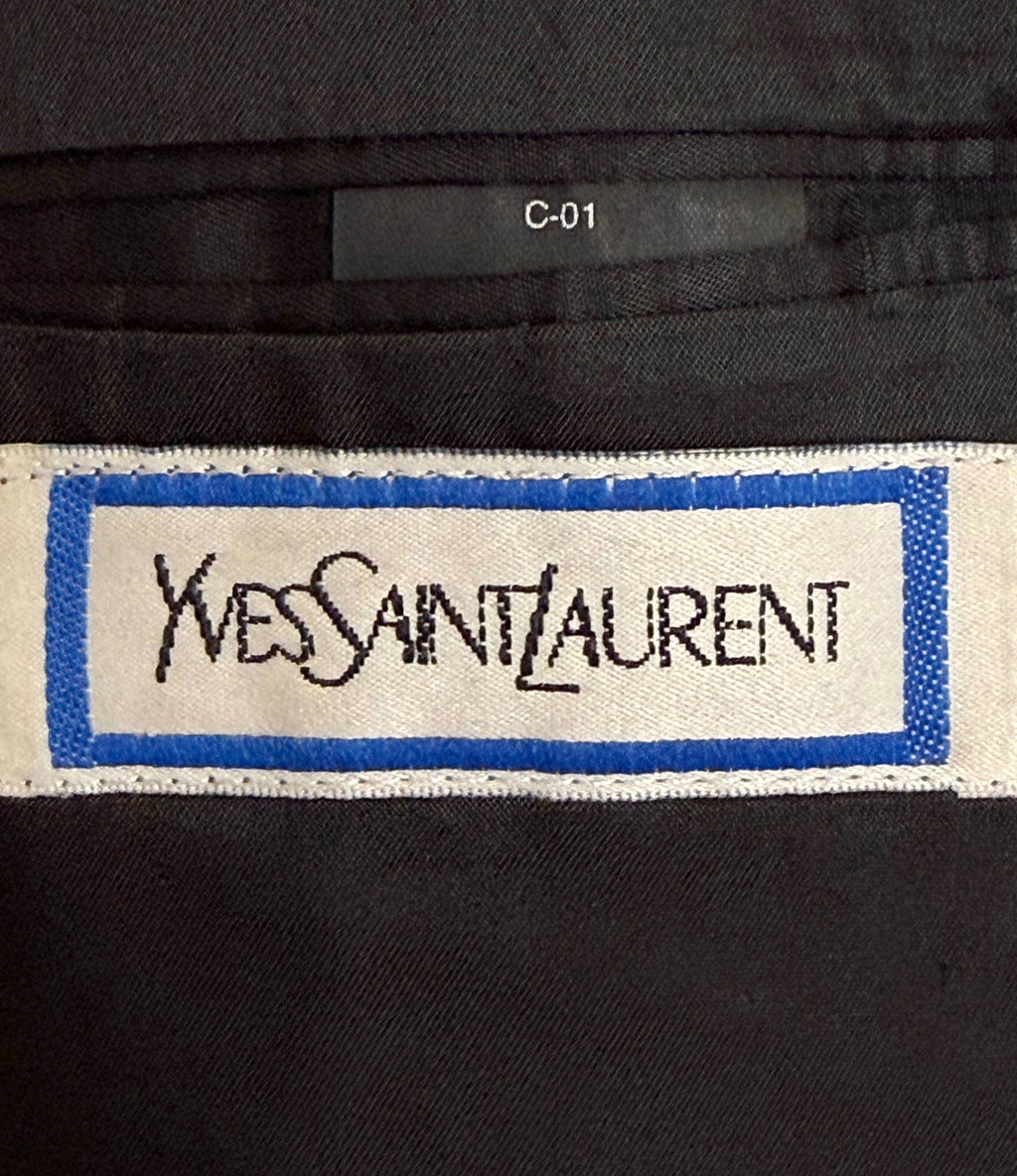 1980s yves saint laurent label