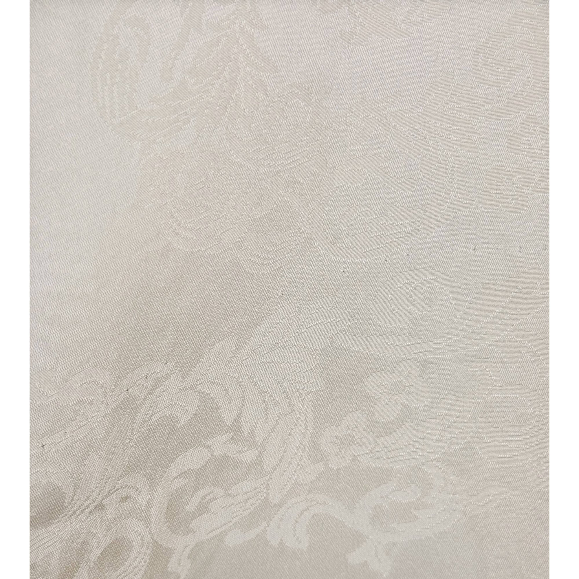 Vintage Japanese Haori Jacket Black Silk Short Kimono with Metallic Cloud Pattern