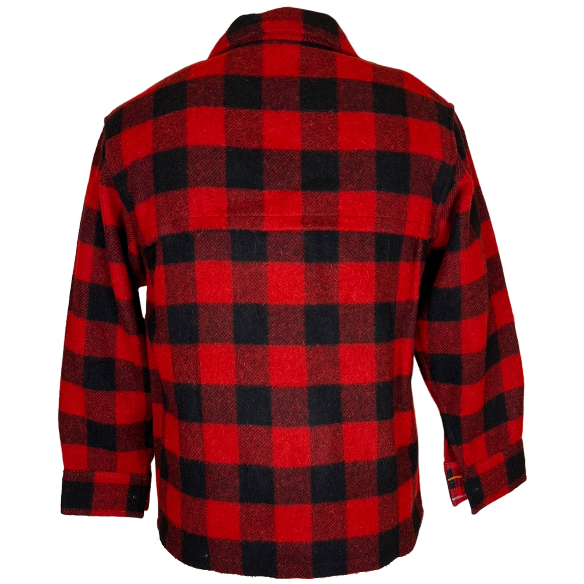 Unused Vintage 1970s Camp Jacket Buffalo Plaid NWT Size S