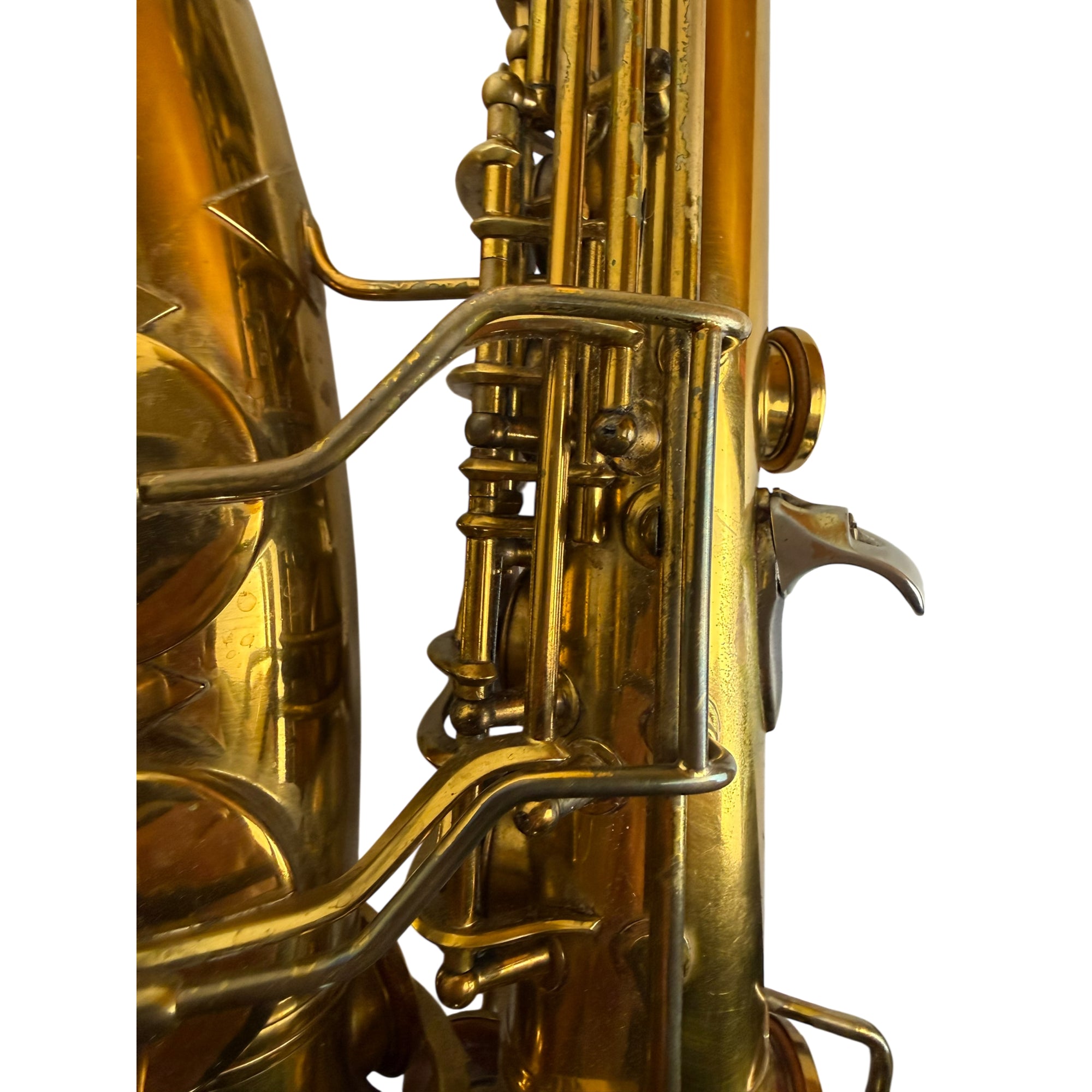 Vintage 1934 Conn 6M Artist Naked Lady Altsaxophon mit Koffer