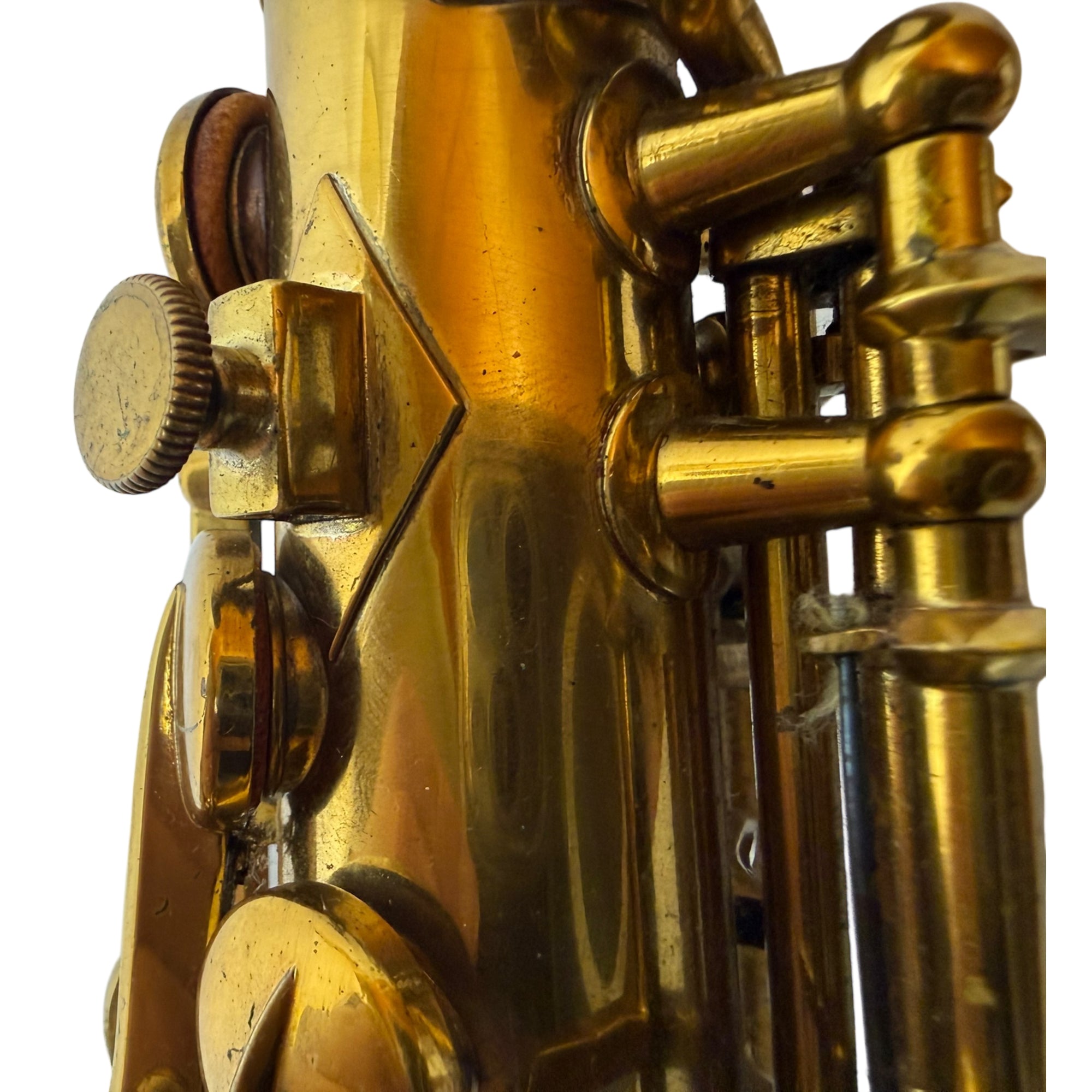 Vintage 1934 Conn 6M Artist Naked Lady Altsaxophon mit Koffer