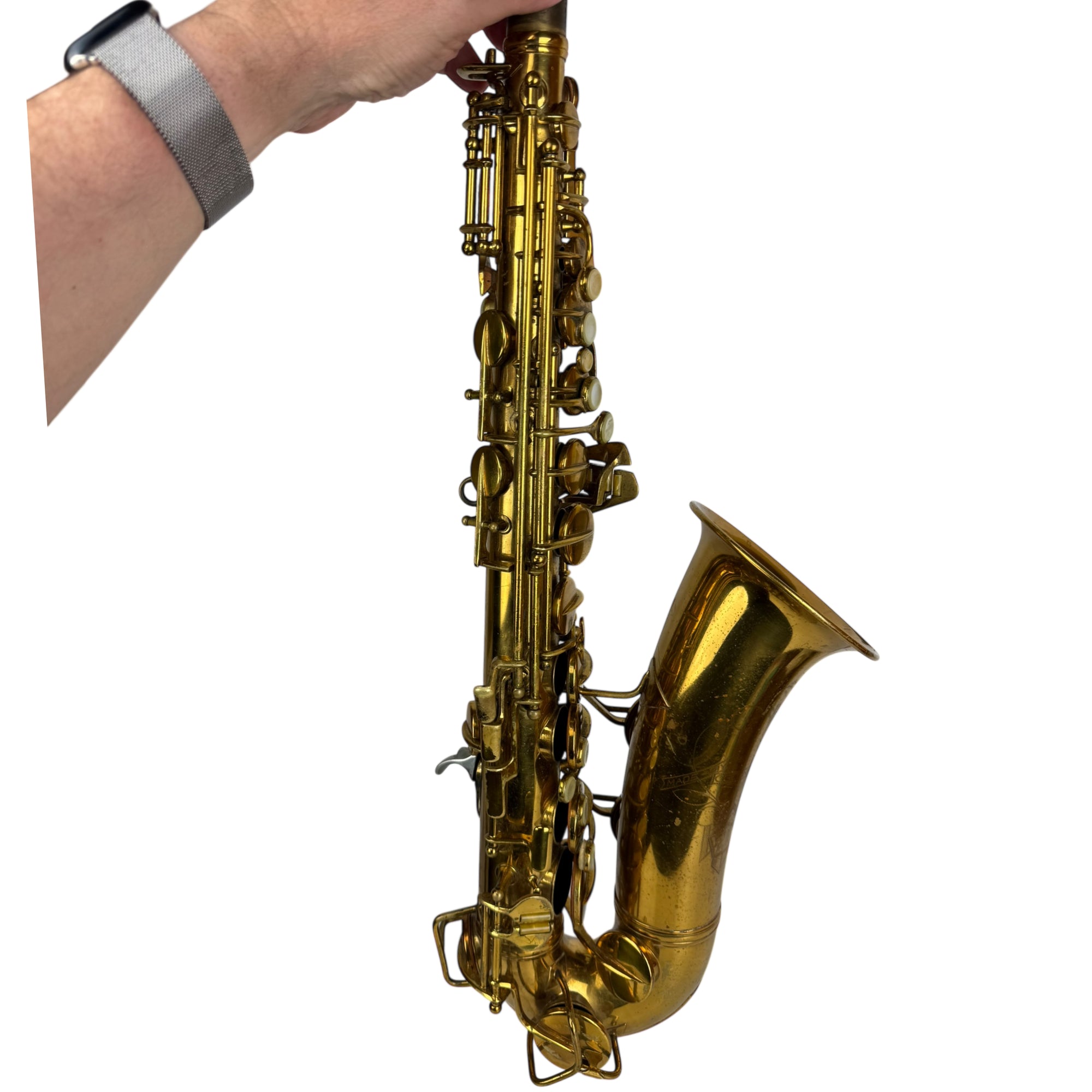 Vintage 1934 Conn 6M Artist Naked Lady Altsaxophon mit Koffer
