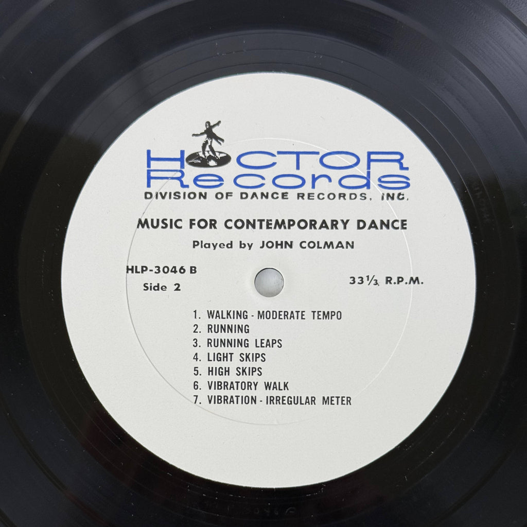 Hoctor Records HLP-3046 Side 2 label