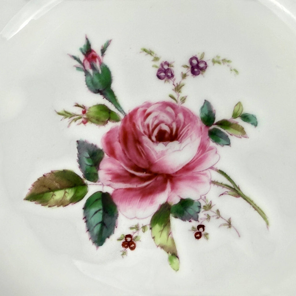 Vintage 1954 Spode Maritime Rose Lidded Muffin Dish Rare