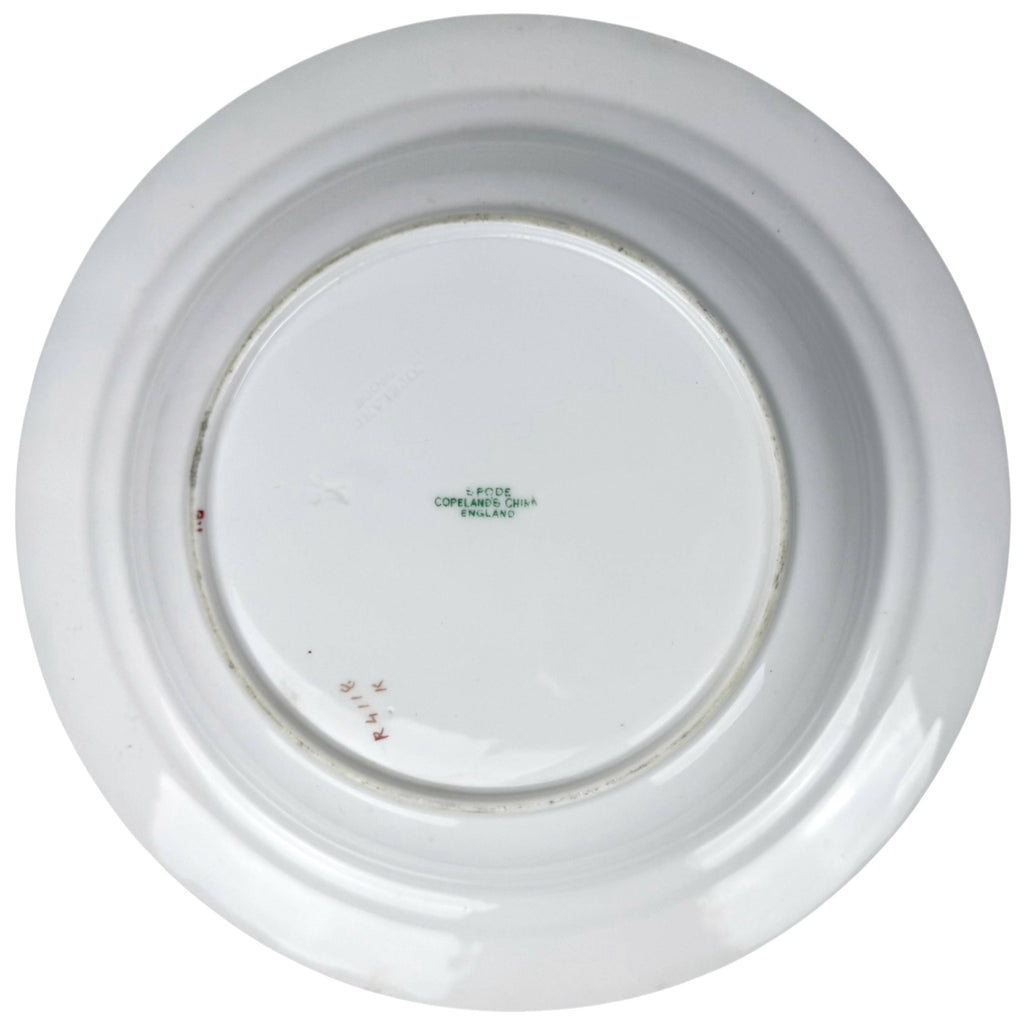 Vintage 1954 Spode Maritime Rose Lidded Muffin Dish Rare