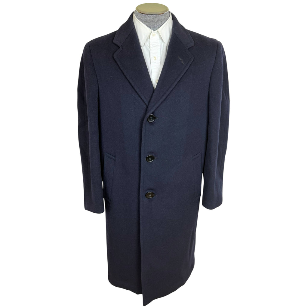 1950s Vintage Men’s Overcoat Crombie’s De Luxe Wool Size 40