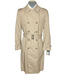 Unused Vintage 1970s Trench Coat Croydon 66 Raincoat Size 40