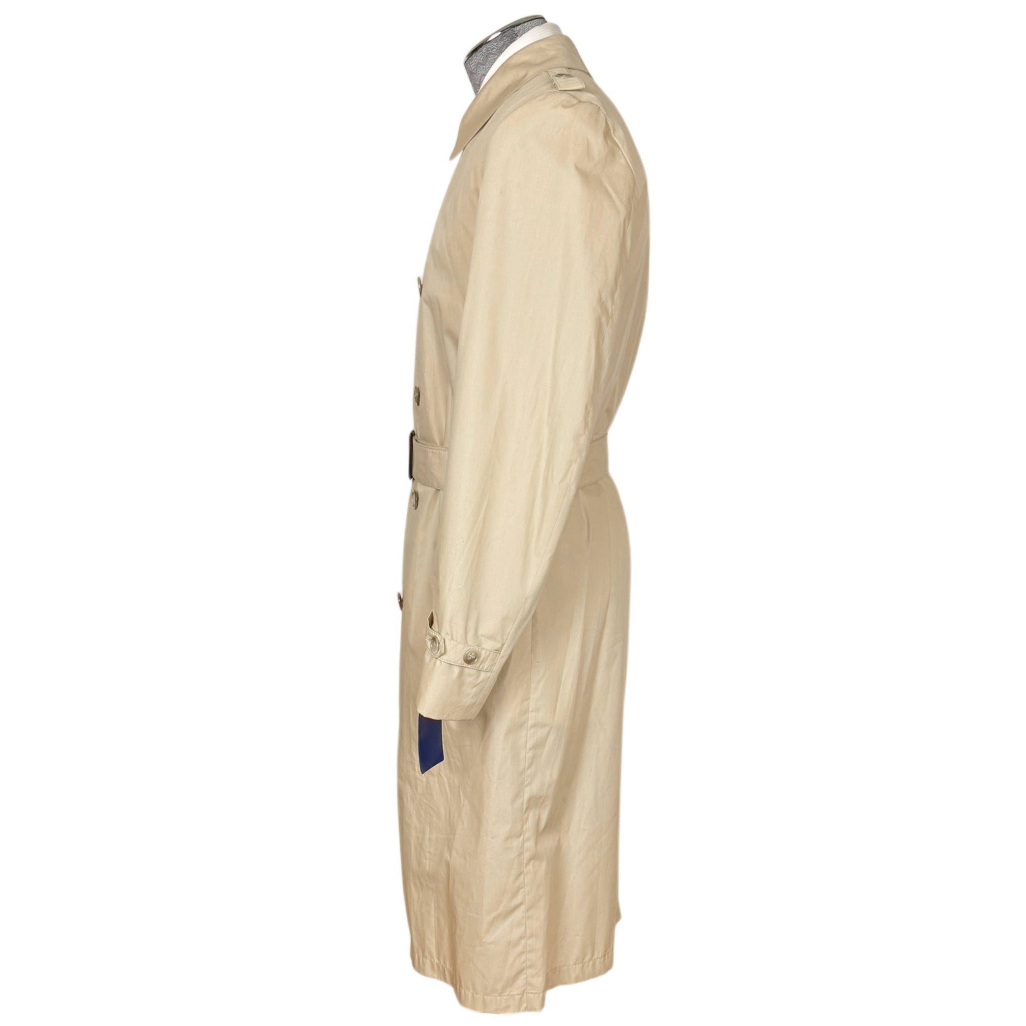 Unused Vintage 1970s Trench Coat Croydon 66 Raincoat Size 40