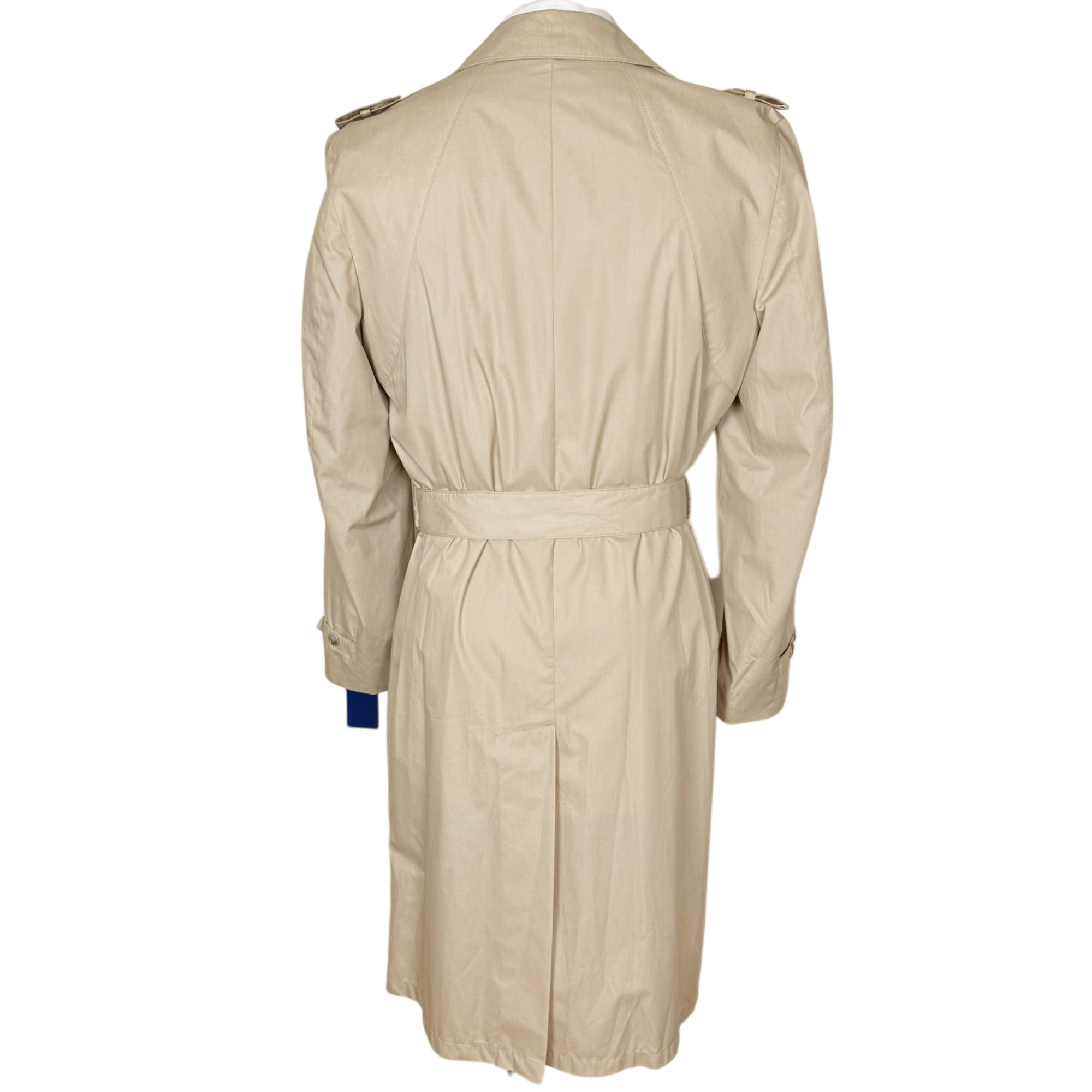 Unused Vintage 1970s Trench Coat Croydon 66 Raincoat Size 40