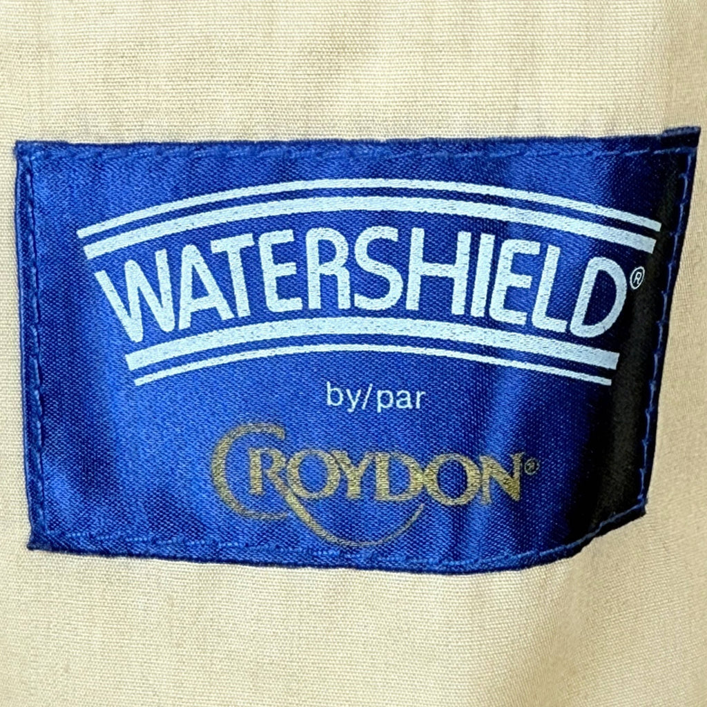 Unused Vintage 1970s Trench Coat Croydon 66 Raincoat Size 40