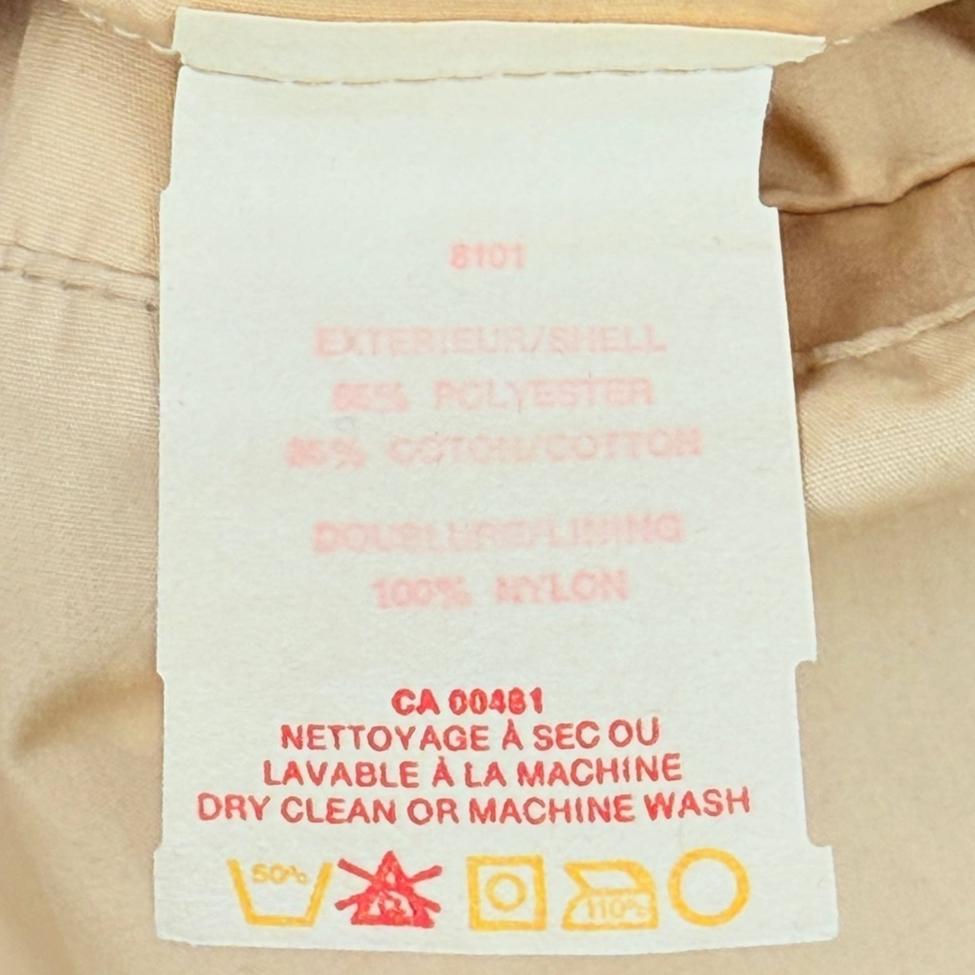 Unused Vintage 1970s Trench Coat Croydon 66 Raincoat Size 40