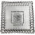 Antique Crystal Wedding Cake Stand Adams EAPG Salver c 1890
