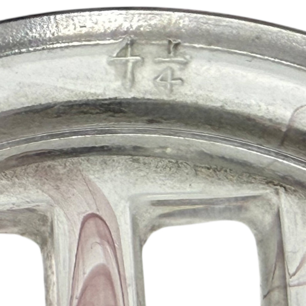 Art Deco Davidson Purple Cloud Glass No 10 Grid Flower Frog for 1910 Suite Posy Bowl