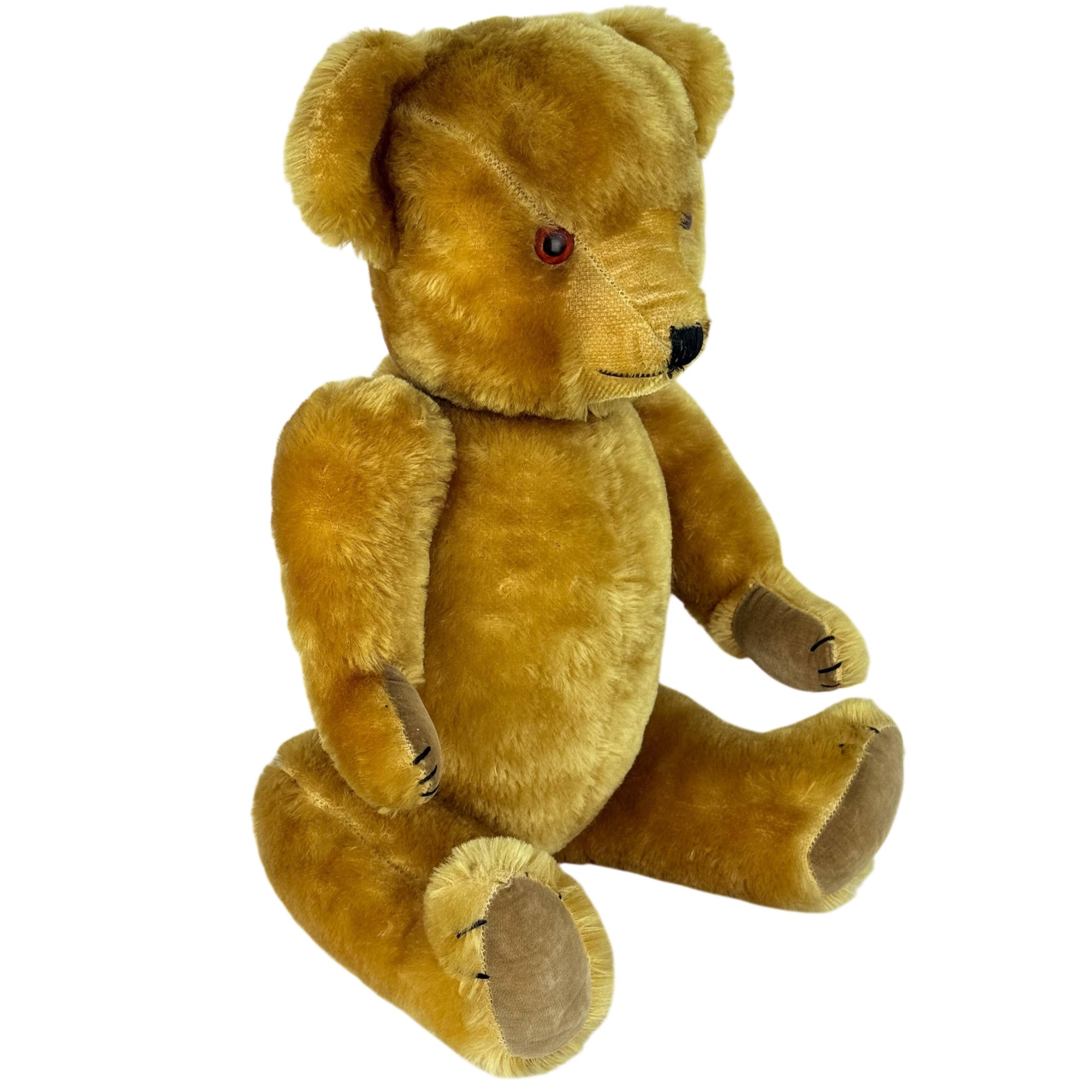 1950s Teddy Bear Dean’s Rag Book Childsplay Baby Safe 21"