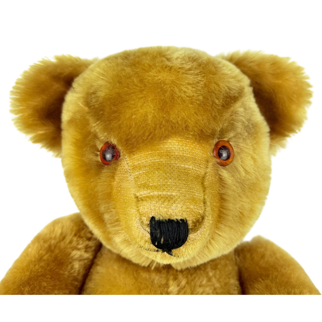 1950s Teddy Bear Dean’s Rag Book Childsplay Baby Safe 21"
