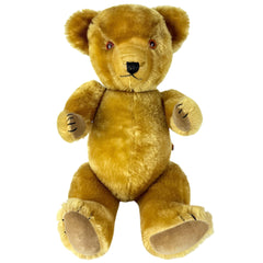 1950s Teddy Bear Dean’s Rag Book Childsplay Baby Safe 21"