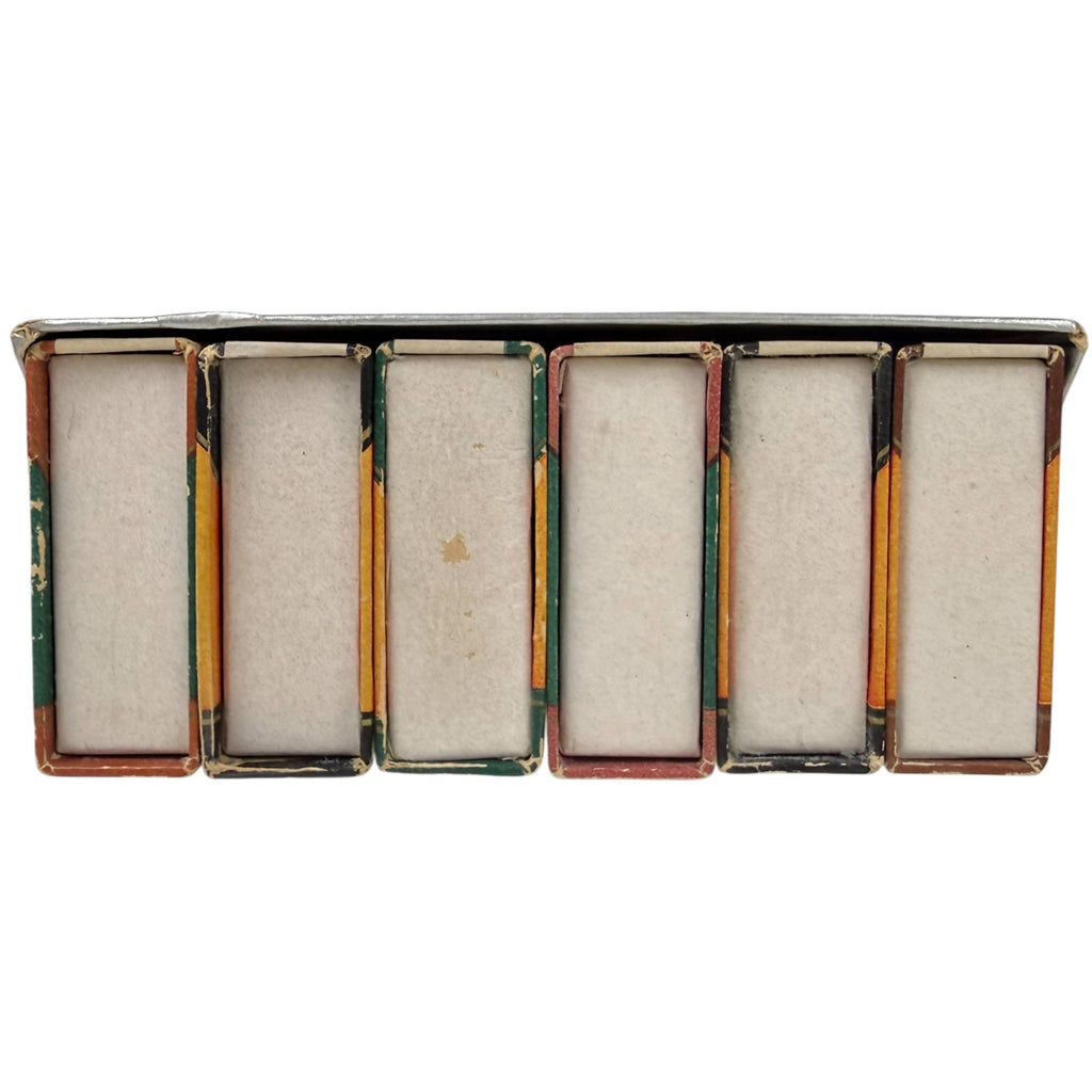 top view of office supplies organizer
