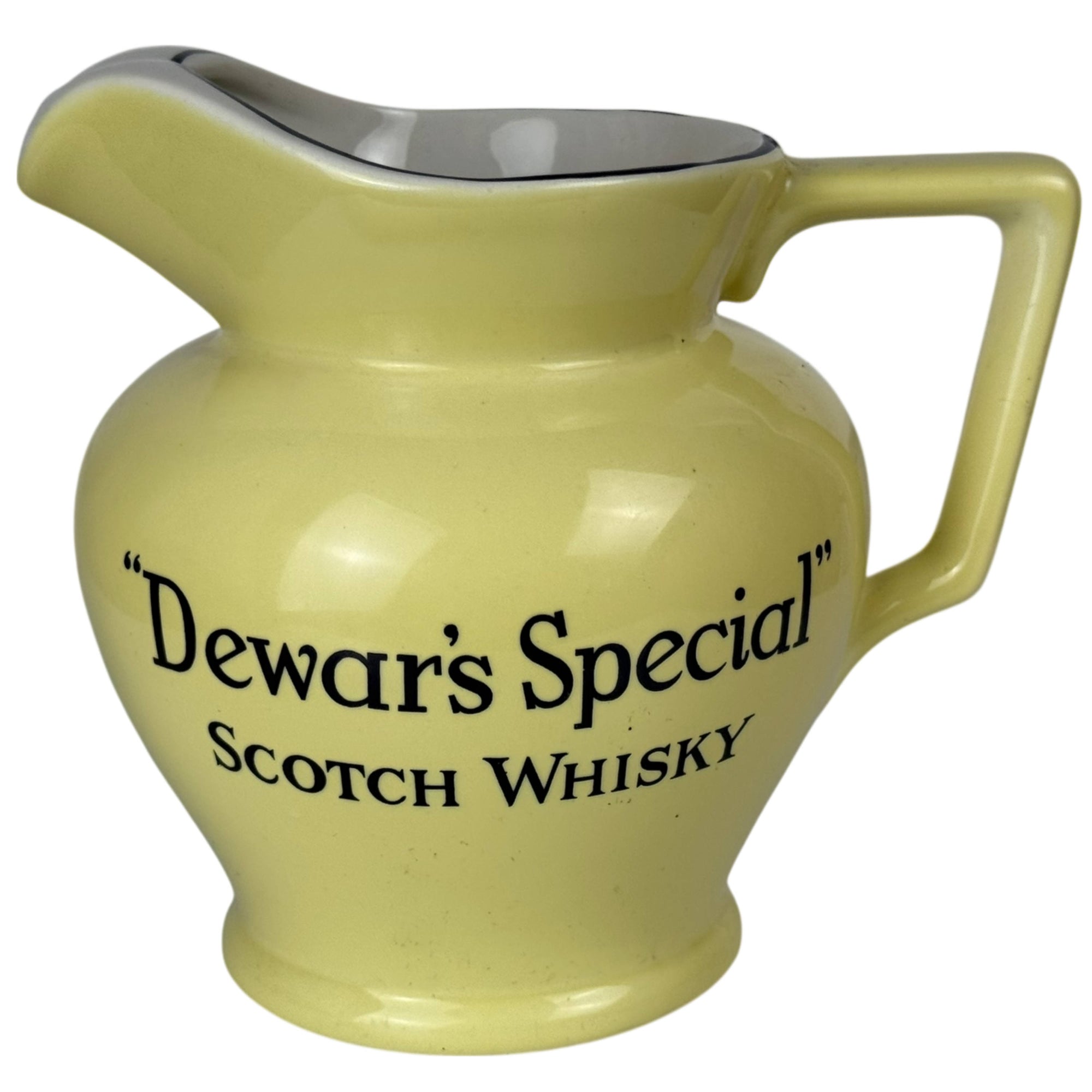 Dewar’s Special Scotch Whisky Jug Wade Regicor England 5” Pub Water Pitcher