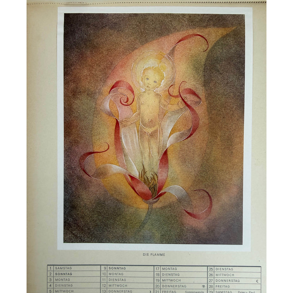 die flamme die goldene kugel calendar sulatmith wulfing