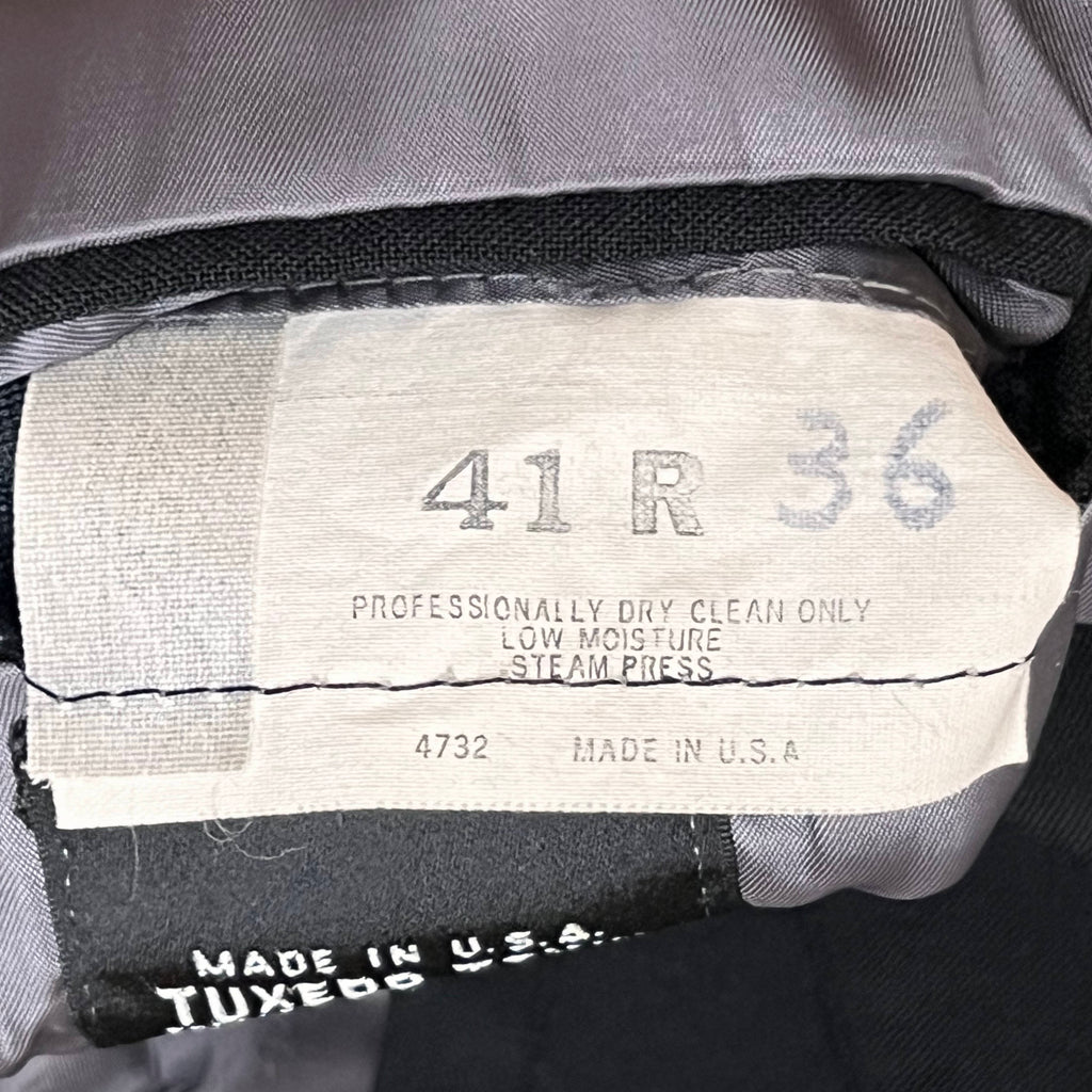 Vintage Christian Dior Le Connaisseur Tuxedo Tails Only 41 R