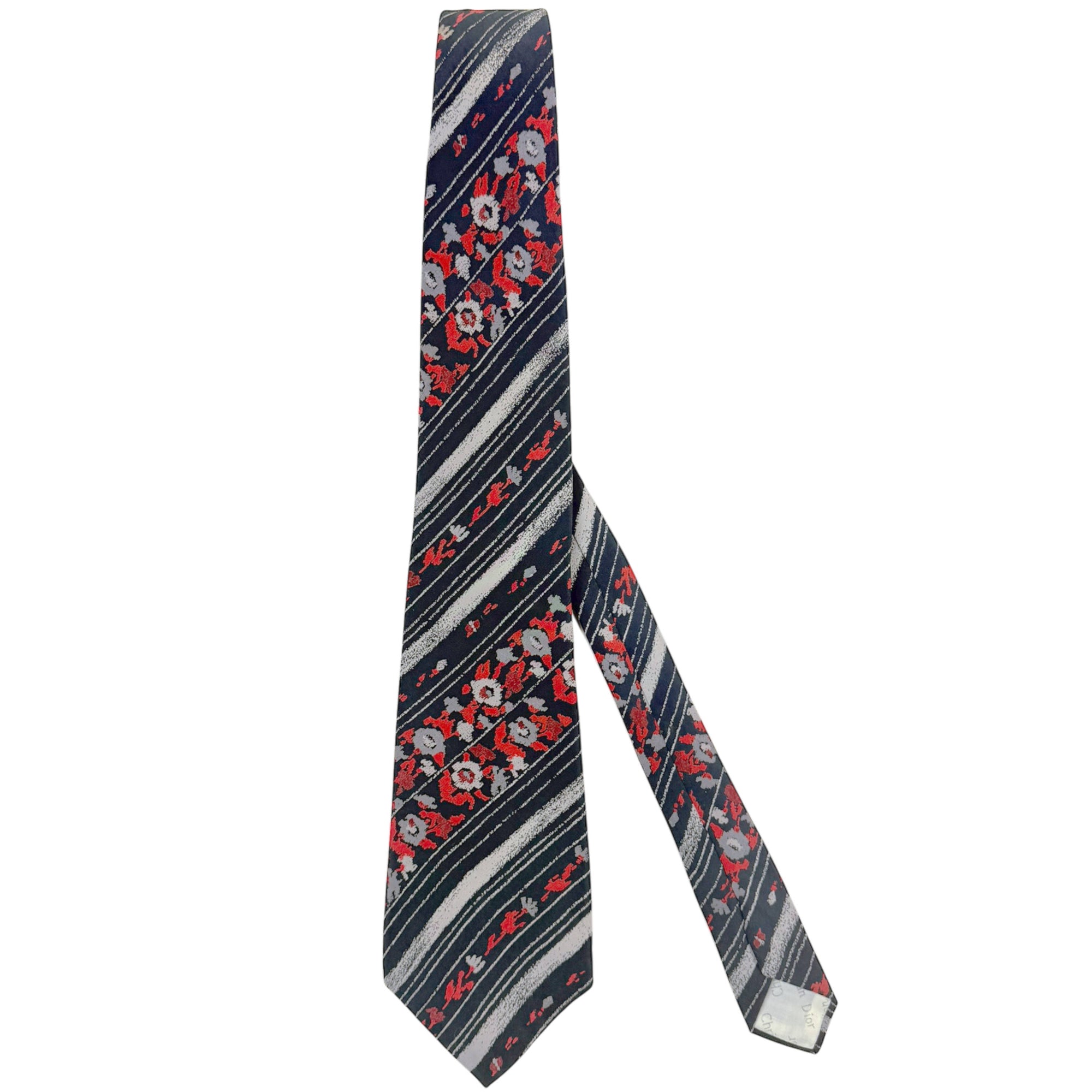 Vintage 1970s Christian Dior Tie Limited Edition Necktie