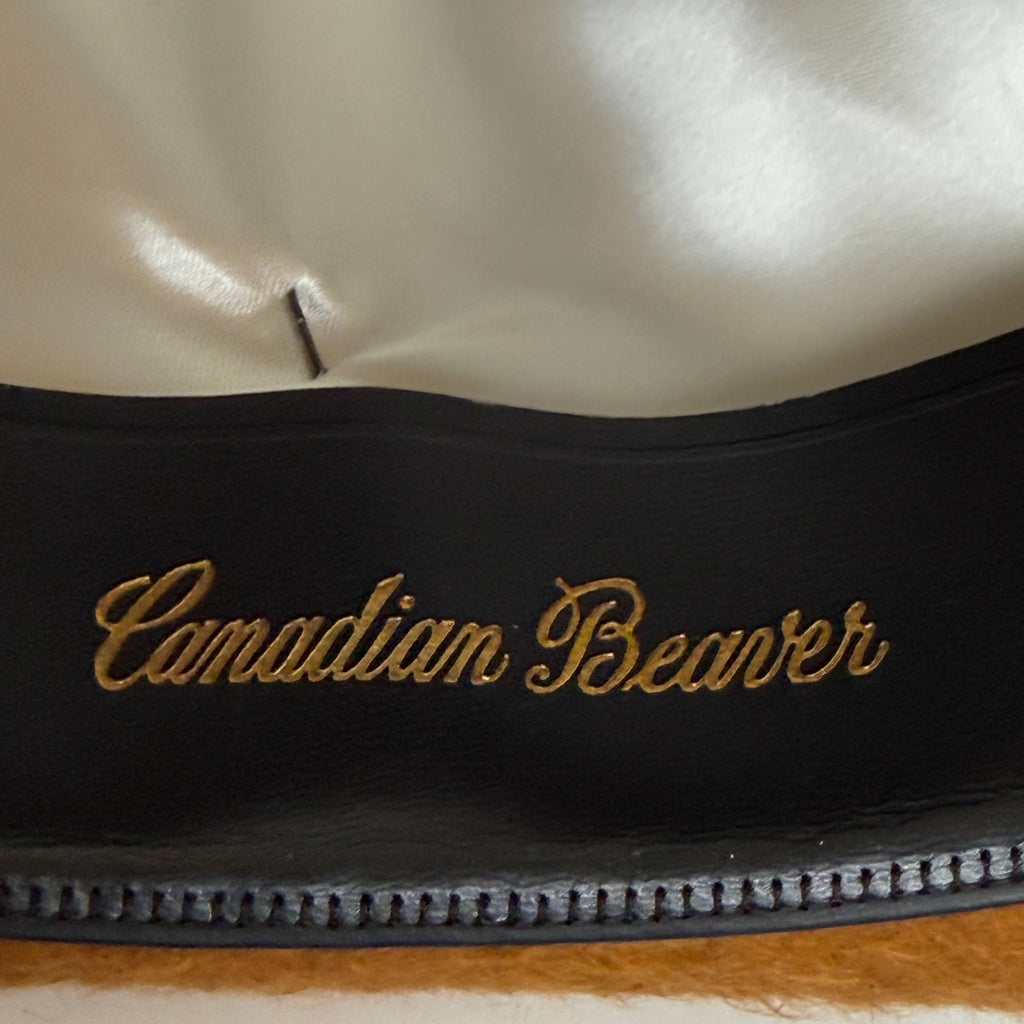 Vintage Dobbs Golden Coach Fedora – Canadian Beaver Plush – Size 7 – Late 1950s / Early 1960s