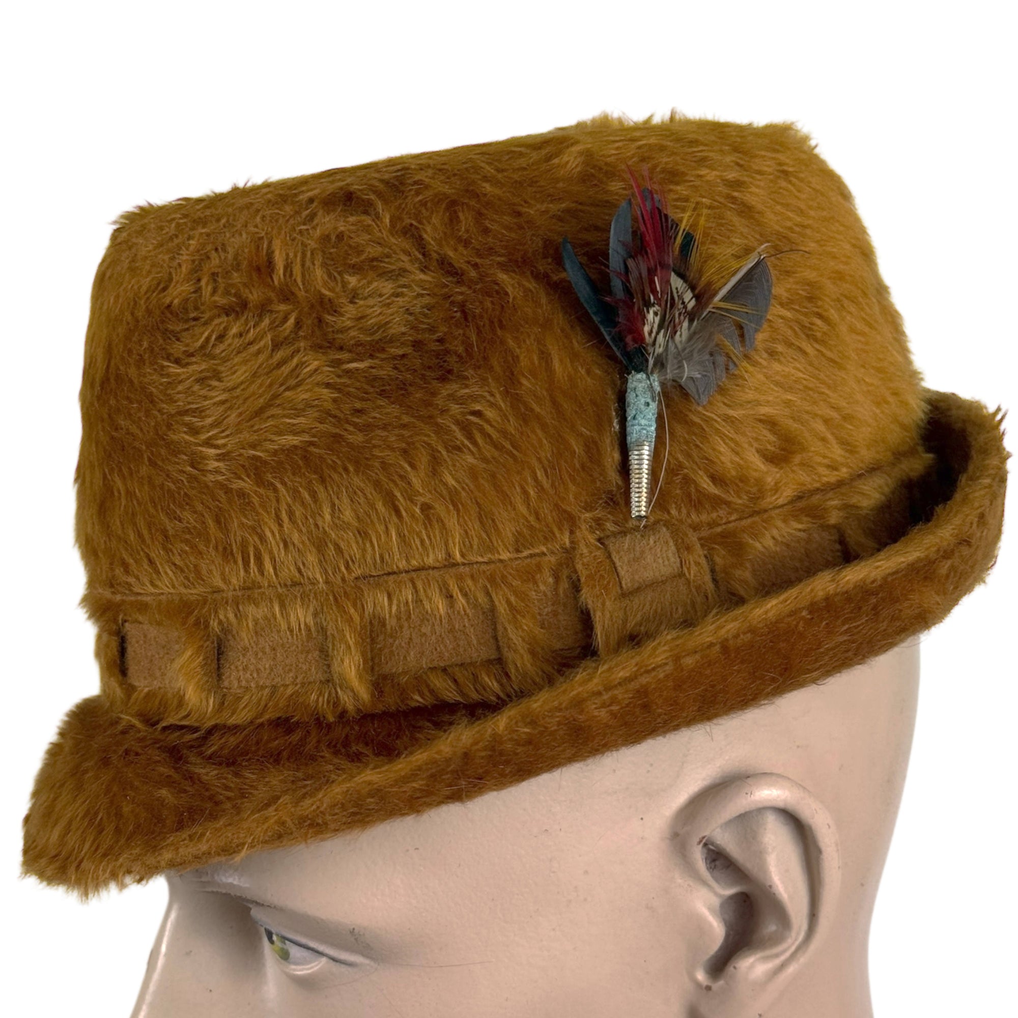 Vintage Dobbs Golden Coach Fedora – Canadian Beaver Plush – Size 7 – Late 1950s / Early 1960s